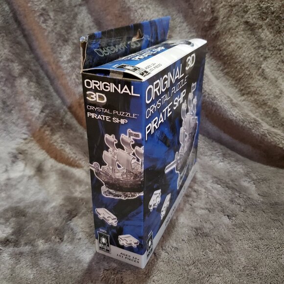 Bepuzzled Original Deluxe Level 3 Ship 101 Piece 3D Crystal Puzzle 30958 - Picture 2 of 7